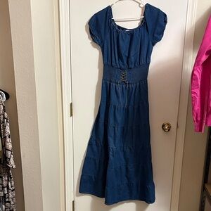 K Jordan Blue Midi Dress
